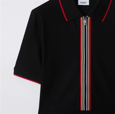 burberry poloshirt damen schwarz|Baumwoll.